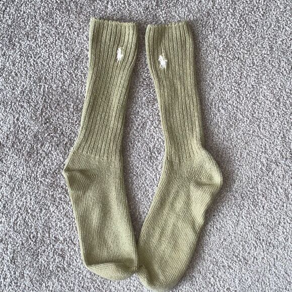 Ralph Lauren Polo Sage Logo Socks! - Picture 1 of 4